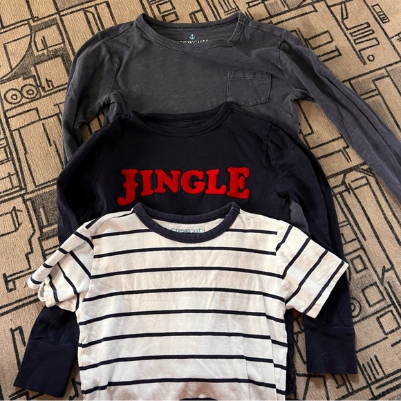 J crew crewcuts shirt bundle, holiday and classic tees - Picture 1 of 12